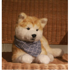 Chongker Plush Toys Handmade Realistic Plush Toy Companion Pet Gifts for Women Birthday Anniversary (Shiba Inu)