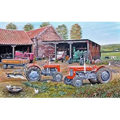 Farmyard Fergies 1000 piece Jigsaw by Roy Didwell