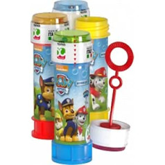 Dulcop Paw Patrol ziepju burbuļu vanniņas un zizlis ar puzles labirinta vāku vairāk burbuļojošai jautrībai — iepakojumā pa 12 (zils)