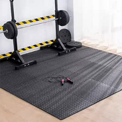 Antrect Interlocking Floor Mats, 30 x 30 x 1 cm, Pack of 20, Foam Exercise Mats, Interlocking Soft Foam Floor Mat, Non-Slip Gymnastics Floor Mats, Rubber Flooring