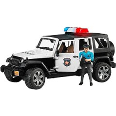 Bruder 02526 Jeep Wrangler Unlimited Rubicon Police QTY: 1