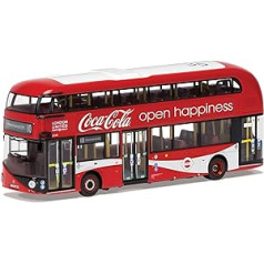 Corgi OM46629 Wrightbus New Routemaster, London United, LTZ 1148, Route 10 Hammersmith, Coca Cola Die Cast Model