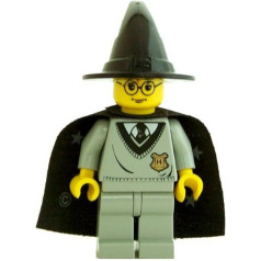 Harijs Poters (Cūkkārpa, Wizard Hat, YF) – LEGO Harija Potera minifigūra