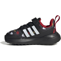 adidas Baby Boys' Fortarun 2.0 Mickey EL I Trainers, Core Black Bold Gold Better Scarlet