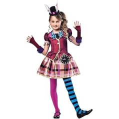 amscan 9908468 Miss Hatter Costume for Children Girls 12-14 Years