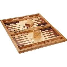 Philos 1126 - Backgammon Milos, große Kassette, Magnetverschluss