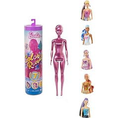 Barbie Colour Reveal Doll with Reveal Effect, 1 Surprise Doll and Other Surprises, Toy from 3 Years