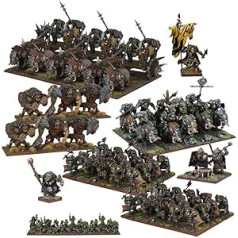 Mantic MGKWO111 Orc Army Miniaturmodell, Mehrfarbig