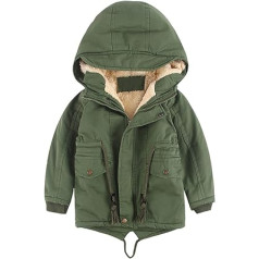 L SERVER Winter jacket for boys and girls, warm hoodie outfits, thick coat, baby winter coats