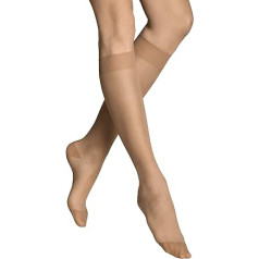 ITEM m6 - Invisible knee-high women's fine stockings in 15 denier look