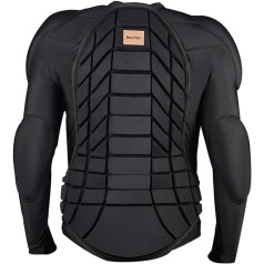 Benken Ultra Lightweight Protective Gear Ski Body Armor muguras aizsargs, āra sporta pretsadursmes muguras aizsargs aizsargjaka snovborda slidošanai MTB motociklu motokrosam