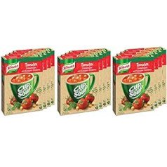 ‎Knorr Knorr Cup a Soup Tomātu krēmzupa ar kraukšķīgiem grauzdiņiem Garšīga dārzeņu zupa bez garšu uzlabojošām piedevām un krāsvielām 12 x 57 g