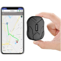 GPS Tracker Car Mini TK905 Tracking 2G Magnet GPS Locator Tracking Car Waterproof Shock Alarm Real Time Tracking Free App / Platform No Subscription for Car, Children, Bicycle