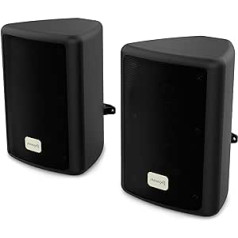 Audibax Pícolo PR-41 Altavoces Estantería HiFi y Sonorización 75 W Con soporte de Pared Incluido. Pareja