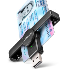 Axagon Cre-smpa ID card reader pocketreader usb-a