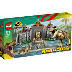 Lego 76961 Visitor Center: T. rex & Raptor Attack Konstruktors