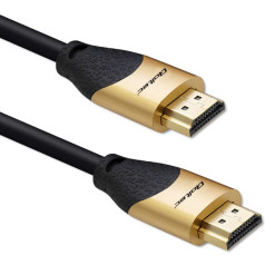 HDMI kabelis v2.1 īpaši ātrgaitas 8k | 60 Hz | 28awg | 2 m zelts