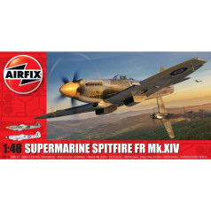 Plastic model of Supermarine Spitfire XIV
