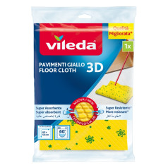 Vileda 3D mikrošķiedras grīdas lupata 1 gab.