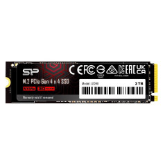 Ssd silicon power 2tb ud90 nvme 4.0 gen4 pcie m.2