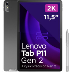 Planšetdators Lenovo Tab P11 (2. paaudze) Helio G99 11,5 collu 2K IPS 400 nits 120 Hz 6/128 GB Mali-G57 MC2 7500 mah Android Storm Grey