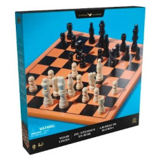 Wooden chess game