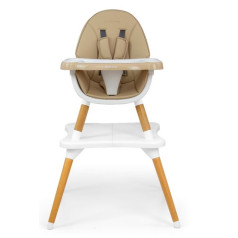 Malmo 2in1 feeding chair, beige