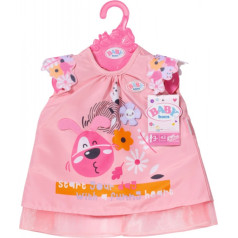 A dress with a dog for a 43 cm baby born doll