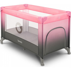 Lionelo Stefi pink ombre travel cot