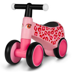 Lionelo Sammy rozā rozes līdzsvara velosipēds