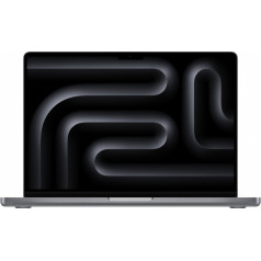 Macbook pro 14,2 collas: m3 8/10, 8 gb, 512 gb — kosmosa pelēks