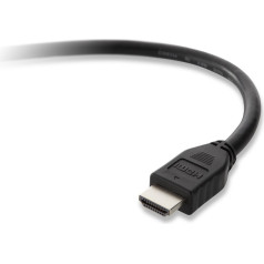 HDMI kabelis 4k/ultra hd saderīgs 1,5 m melns