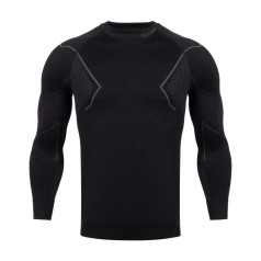 Термофутболка Alpinus Active Base Layer черно-серая M GT43189 / L