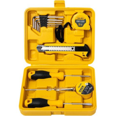 DELI TOOLS household tool Set 11pcs|set Yellow