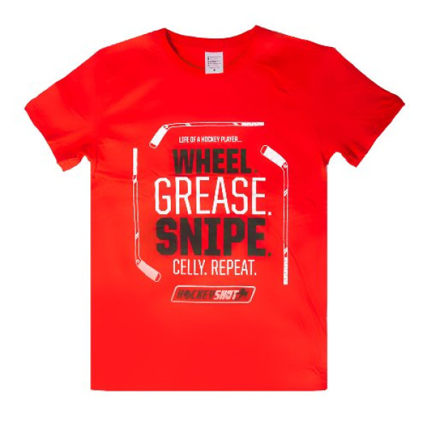 HOCKEYSHOT T-Shirt WHEEL GREASE SNIPE M