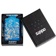 Zippo Lighter 48787 Atlantis Design