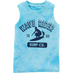 Carter's Baby Boys apģērbā krāsots Wave Rider tanks