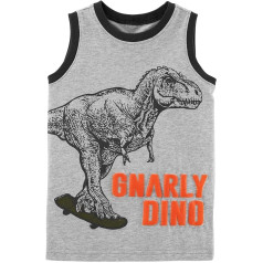 Carter's Baby Boys' Gnarly Dino tvertne bez piedurknēm