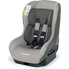 Foppapedretti Go! Evolution Autositz Gruppe 0–1 (0–18 kg), für Kinder von Geburt bis ca 4 Jahre, hellbraun (smiltis)