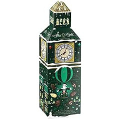 NESTLÉ AFTER EIGHT 3D Adventskalender mit Pralinen mit dunkler sowie weißer Schokolade & Minzcremefüllung, Weihnachtskalender im Big Ben Design, 1er Pack (1 x 185g)