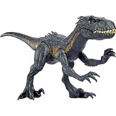 JURASIC WORLD The Fallen Kingdom — milzu indoraptors — aprij līdz 20 mini figūriņām, vairāk nekā 90 cm garas, autentisks dizains, bērniem no 4 gadiem, HKY14