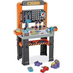 VTech My Interactive Workbench — ar 60 piederumiem un reālistiskiem skaņas efektiem, gaismas efektiem un mācību saturu par krāsām un formām — bērniem vecumā no 3 līdz 7 gadiem