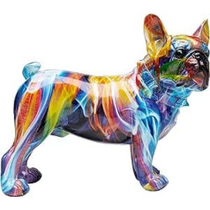 Kare Design Dekoratīvā figūriņa Frenchie Colorful 24 x 12 x 22 cm