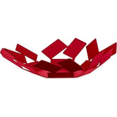 Alessi La Stanza dello Scirocco MT01 R Epoxy Resin Coated Steel Bowl, Red