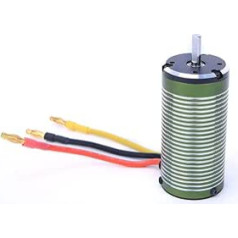 Dilwe RC Brushless Motor Heat Resistant 1650 KV Brushless Motor Compatible with 1/8 RC Buggy Boat