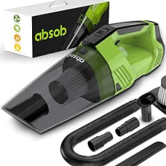 absob Cordless Handheld Vacuum Cleaner - Portable Mini Car Vacuum Cleaner with High Power Rechargeable for Home Kitchen Car Corner Upholstery Stairs Dust Gravel Crumbs