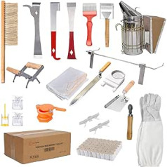 Beekeeping Accessories, 22 Pieces Frame Holder Set, Beekeeping Tools, Beekeeping Accessories, All Sets for Beginners and Professional Beekeepers