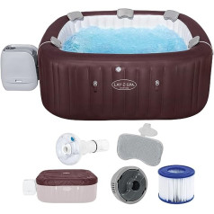 Bestway LAY-Z-SPA Maldives HydroJet Pro WiFi Whirlpool 201 x 201 x 80 cm Square