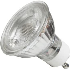 230 V MCOB GU10 LED spuldze 15 x 5 W atstarotājs 400 lm neitrāli balts 4000 K Aizstāj 50 W halogēna spuldzes