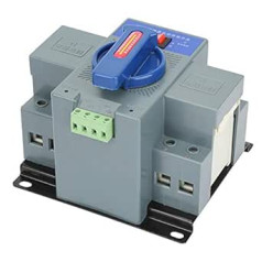 Auto Transfer Switch 63A 2P Automatic Transfer Switch Dual Power Supply for AC 50/60Hz